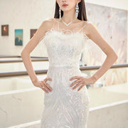 Allura Sparkling Sequin Mermaid Evening Dress