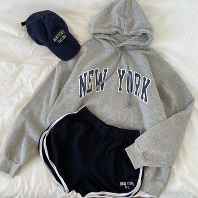 Maya New York Oversize Sweater Hoodie